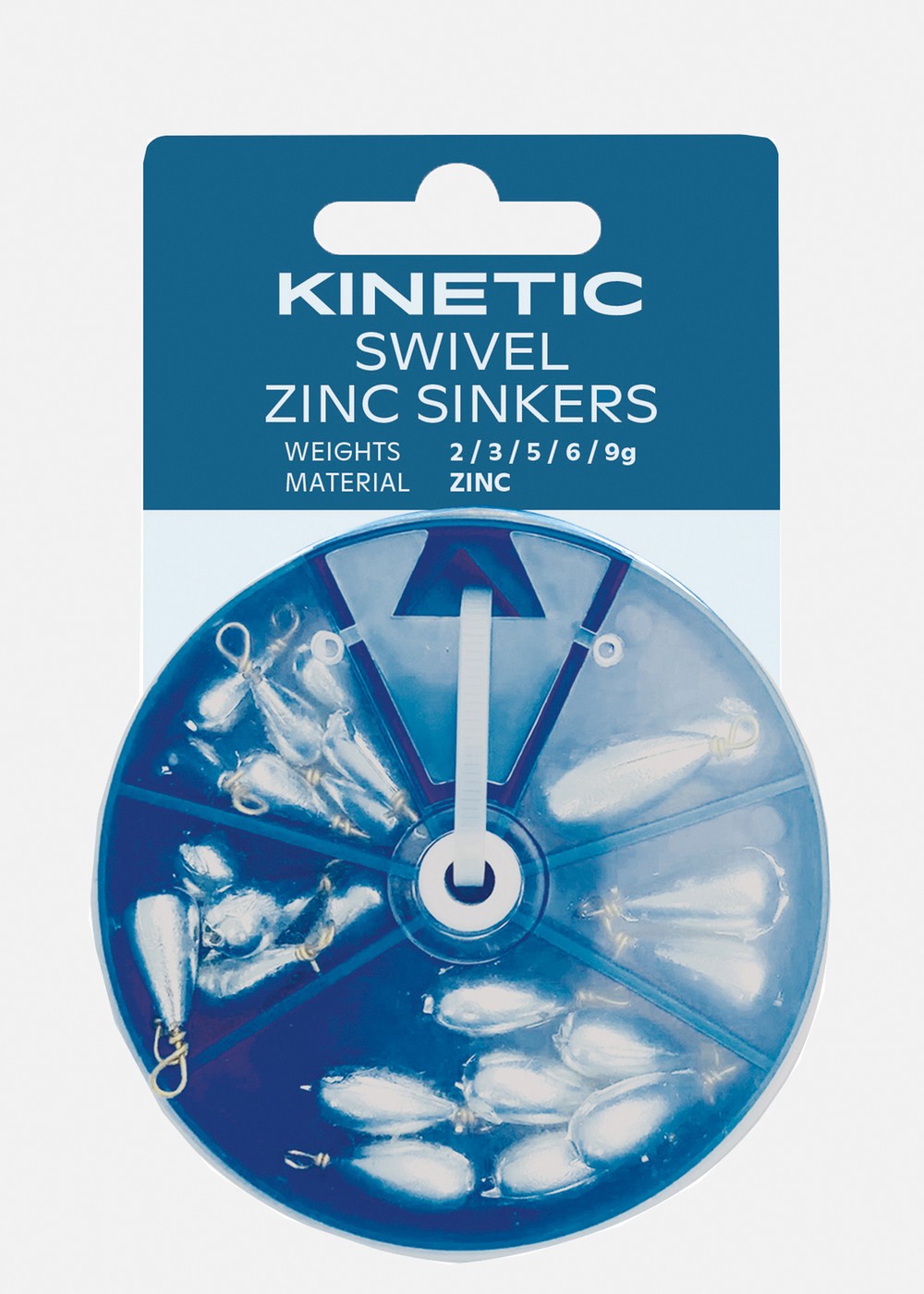 Kinetic Swivel Zinc Sinkers As, Zinc, No Size, Sänken Och Bly | Sport & aktivitet - Fiske - Krokar och tillbehör - Sänken och bly | Padelspecialisterna