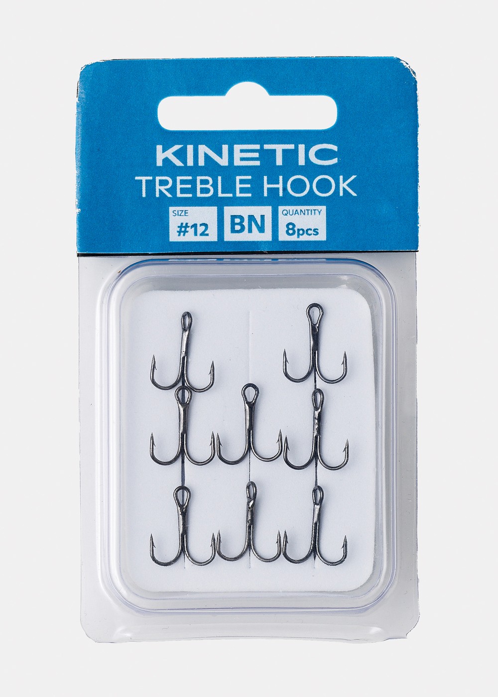 Kinetic Treble Hook, Black, #1, Krokar | Sport & aktivitet - Fiske - Krokar och tillbehör - Krokar | Padelspecialisterna