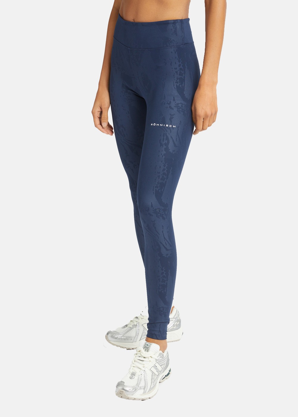 Untamed Emboss Tights, Beetle Emboss Navy, L, Långa Tights | Dam - Kläder - Tights - Långa tights | Padelspecialisterna