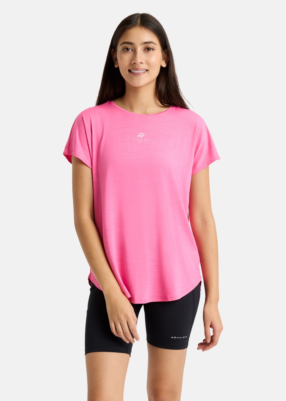 Motion Loose Tee, Carmine Rose, M, Löparkläder | Sport & aktivitet - Sporter - Löpning - Löparkläder | Padelspecialisterna