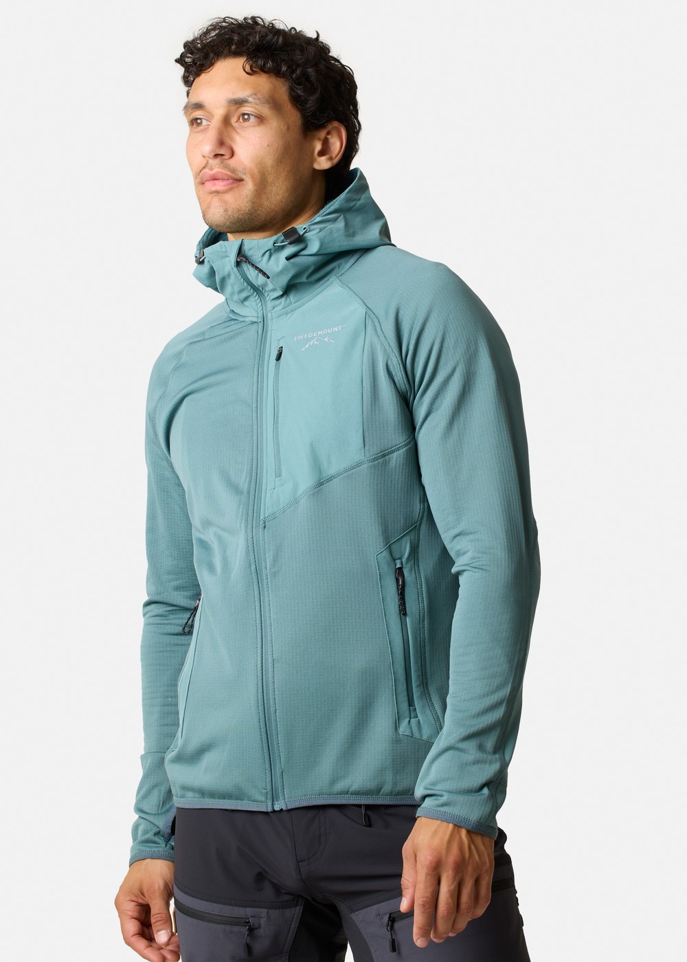 Lofoten Tech Fleece Zip Hood, Sage Green, 3xl, Fleecetröjor | Herr - Kläder - Tröjor - Fleecetröjor | Padelspecialisterna
