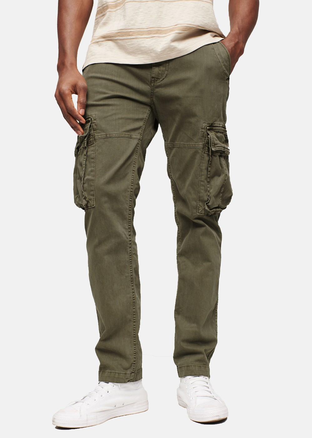 Core Cargo Pant, Chive Green, 30/32, Vardagsbyxor | Herr - Kläder - Byxor - Vardagsbyxor | Padelspecialisterna
