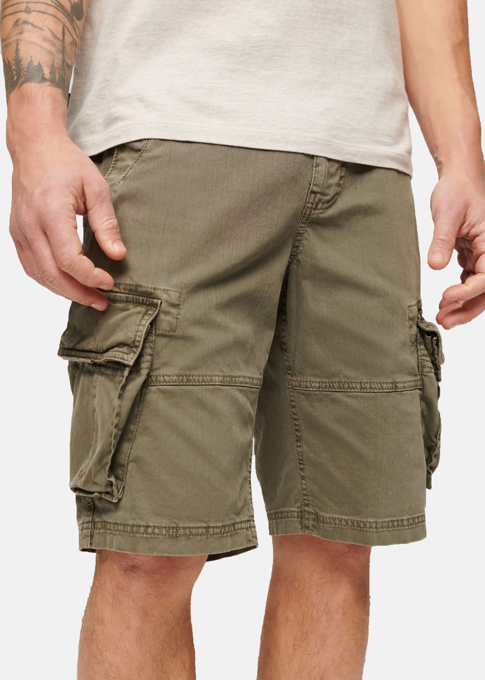 Core Cargo Short, Chive Green, 28, Vardagsshorts | Herr - Kläder - Shorts - Vardagsshorts | Padelspecialisterna