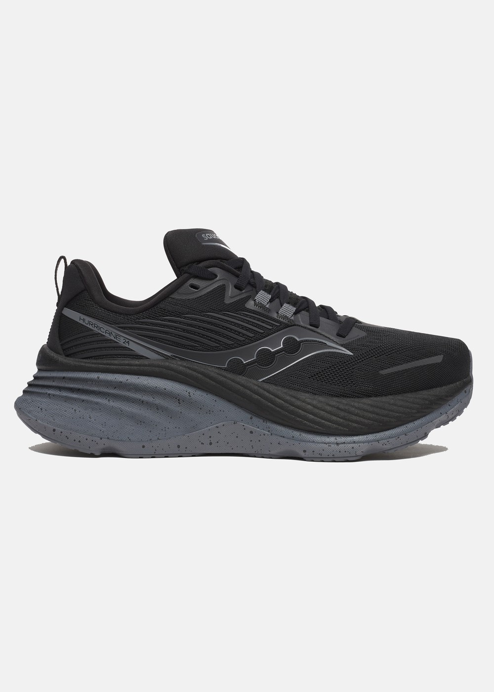 Hurricane 24, Black/Shadow, 42 (Us 8.5), Pronationsskor | Skor - Träningsskor - Löparskor - Pronationsskor | Padelspecialisterna