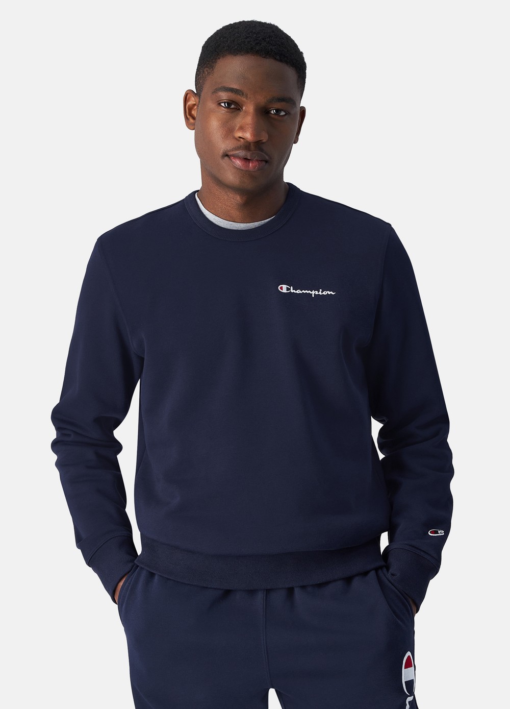 Crewneck Sweatshirt, Sky Captain, S, Sweatshirts | Herr - Kläder - Tröjor - Sweatshirts | Padelspecialisterna