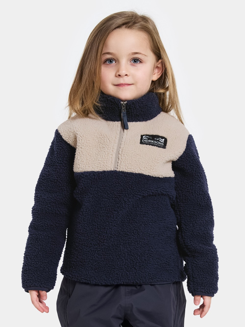Gosig Kids Halfzip, Navy, 120, Tröjor | Junior - Aktivitet - Outdoorkläder - Tröjor | Padelspecialisterna