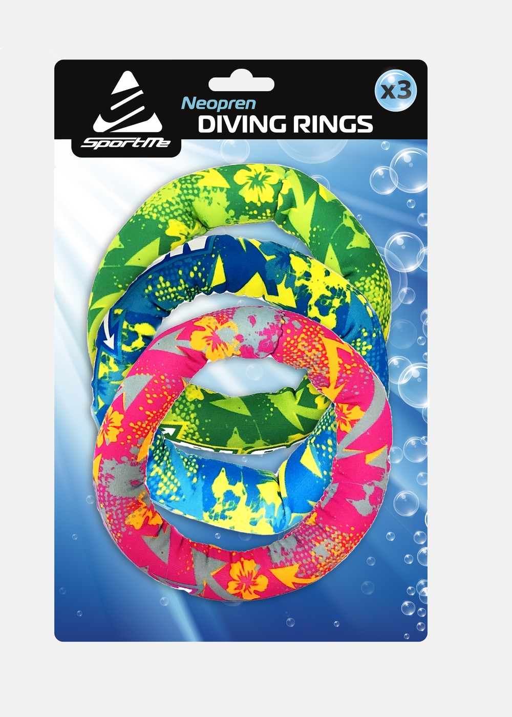 Dykringar 3-P, Multi, No Size, Simpuffar Och Leksaker | Sport & aktivitet - Sommar & Hav - Bad - Simpuffar och leksaker | Padelspecialisterna