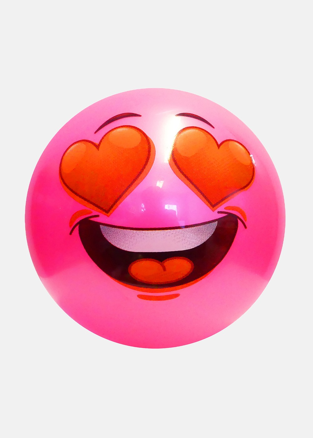 Produktfoto för SportMe Funnyface boll 24 cm (Rosa)