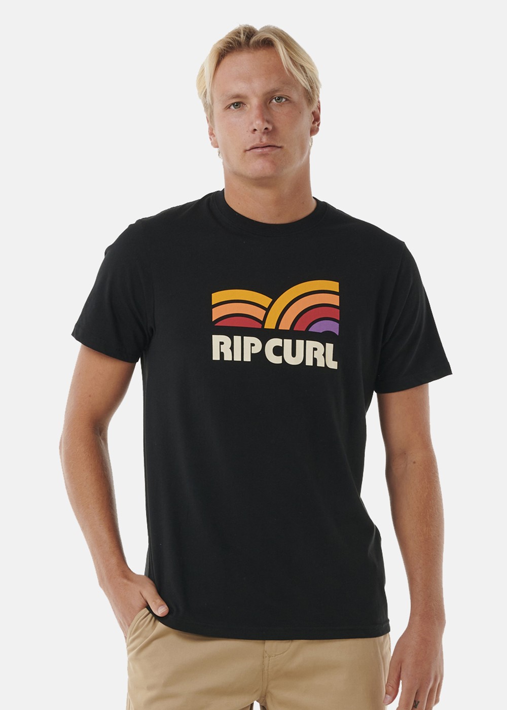 Surf Revival Capture Tee, Black, S, T-Shirts | Herr - Kläder - T-shirts | Padelspecialisterna