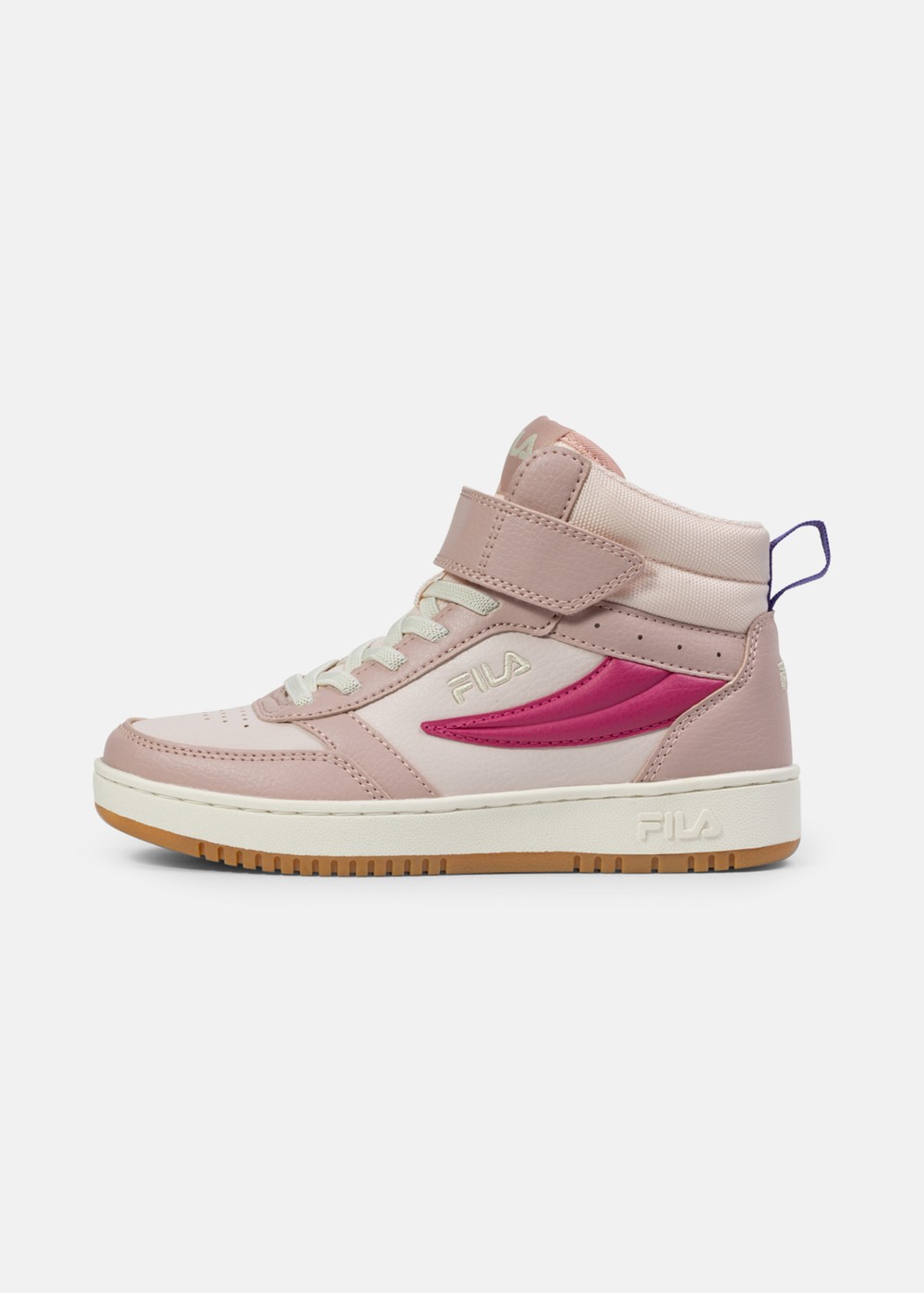Fila Rega Nf Mid Velcro Kids, Pale Mauve, 34, Skor | Junior - Skor | Padelspecialisterna