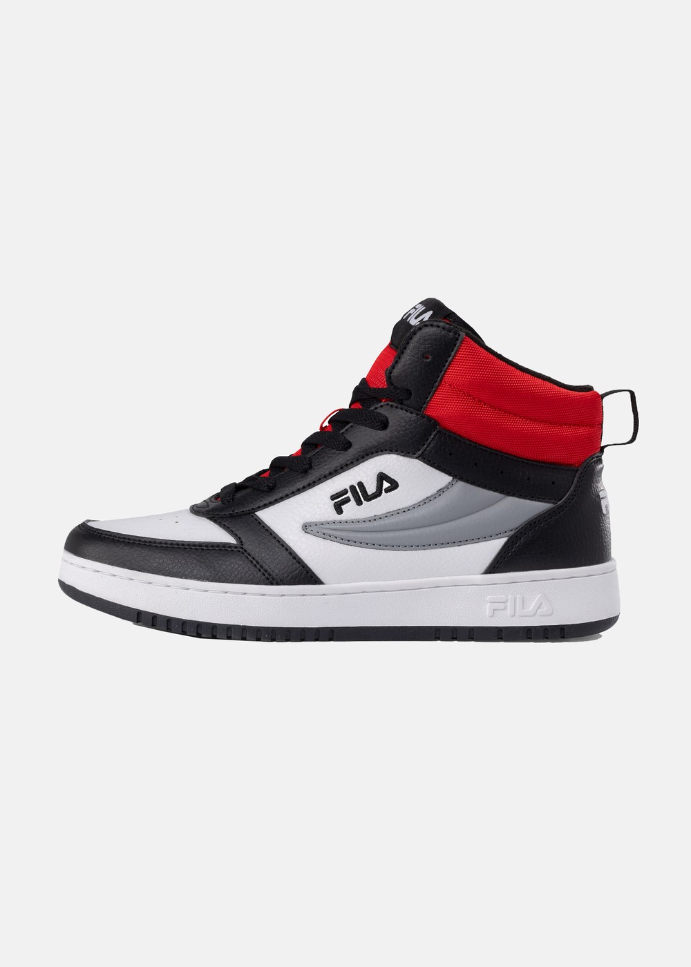Fila Rega Nf Mid Teens, White-Black-Fila Red, 38, Skor | Junior - Skor | Padelspecialisterna