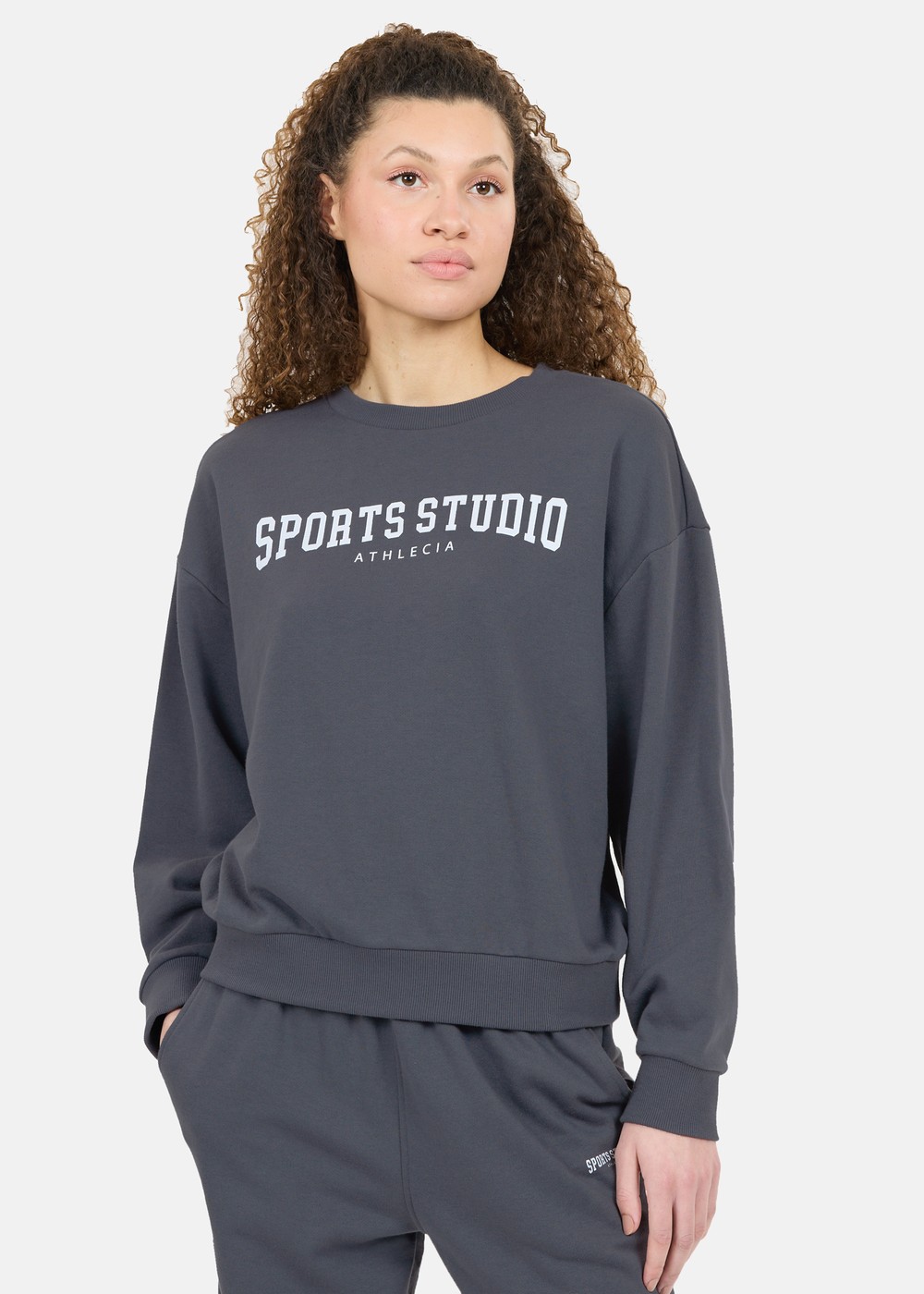 Giannis W Crew Neck, Ombre Blue, 44, Sweatshirts | Dam - Kläder - Tröjor - Sweatshirts | Padelspecialisterna