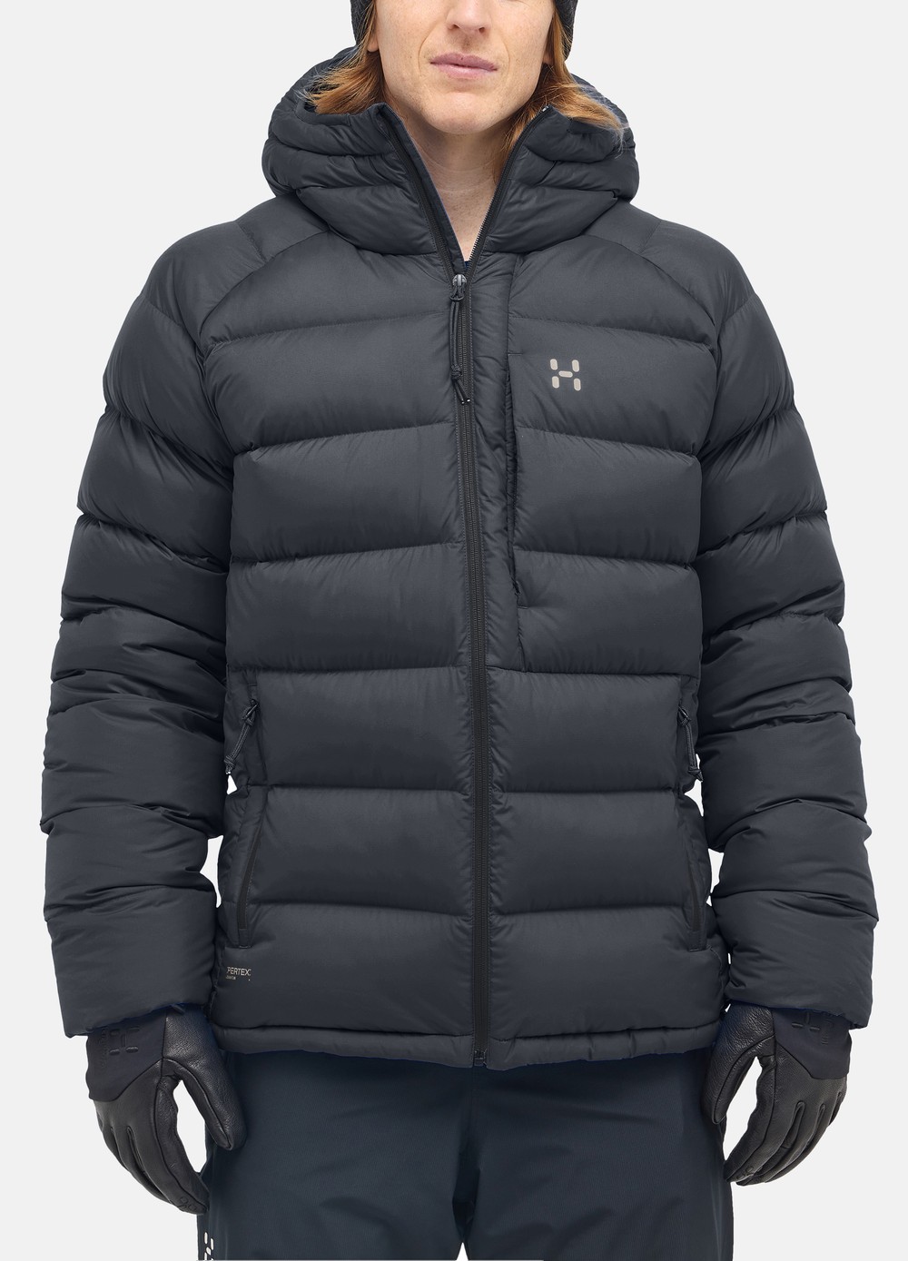 Rosson Down Hood Men, True Black, M, Vårjackor | Herr - Kläder - Jackor - Vårjackor | Padelspecialisterna