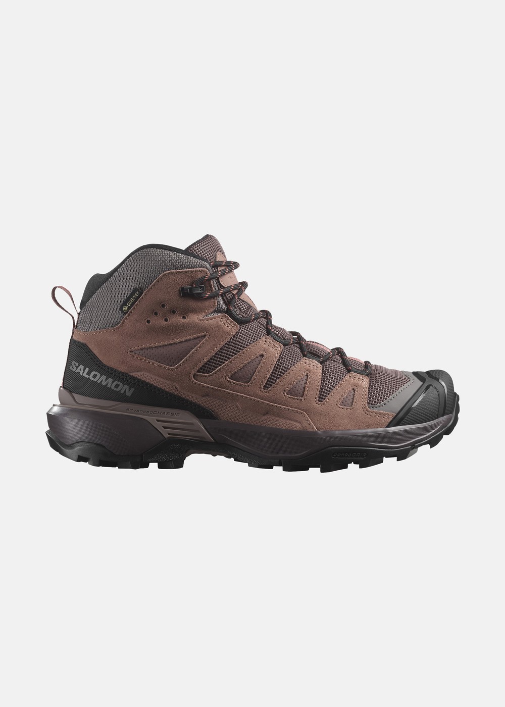 X Ultra 360 Leather Mid Gore-T, Peppercorn / Cognac / Hot Cora, 38 (Uk 5), Walkingskor | Dam - Skor - Walkingskor | Padelspecialisterna