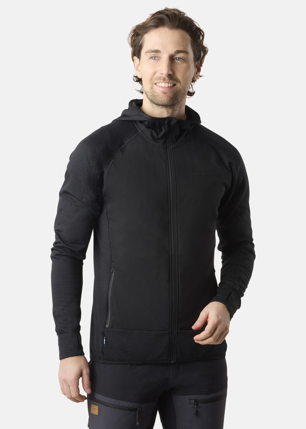 Nordic Wind Full Zip Hood, Black, 2xl, Längdskidjackor | Herr - Kläder - Jackor - Längdskidjackor | Padelspecialisterna