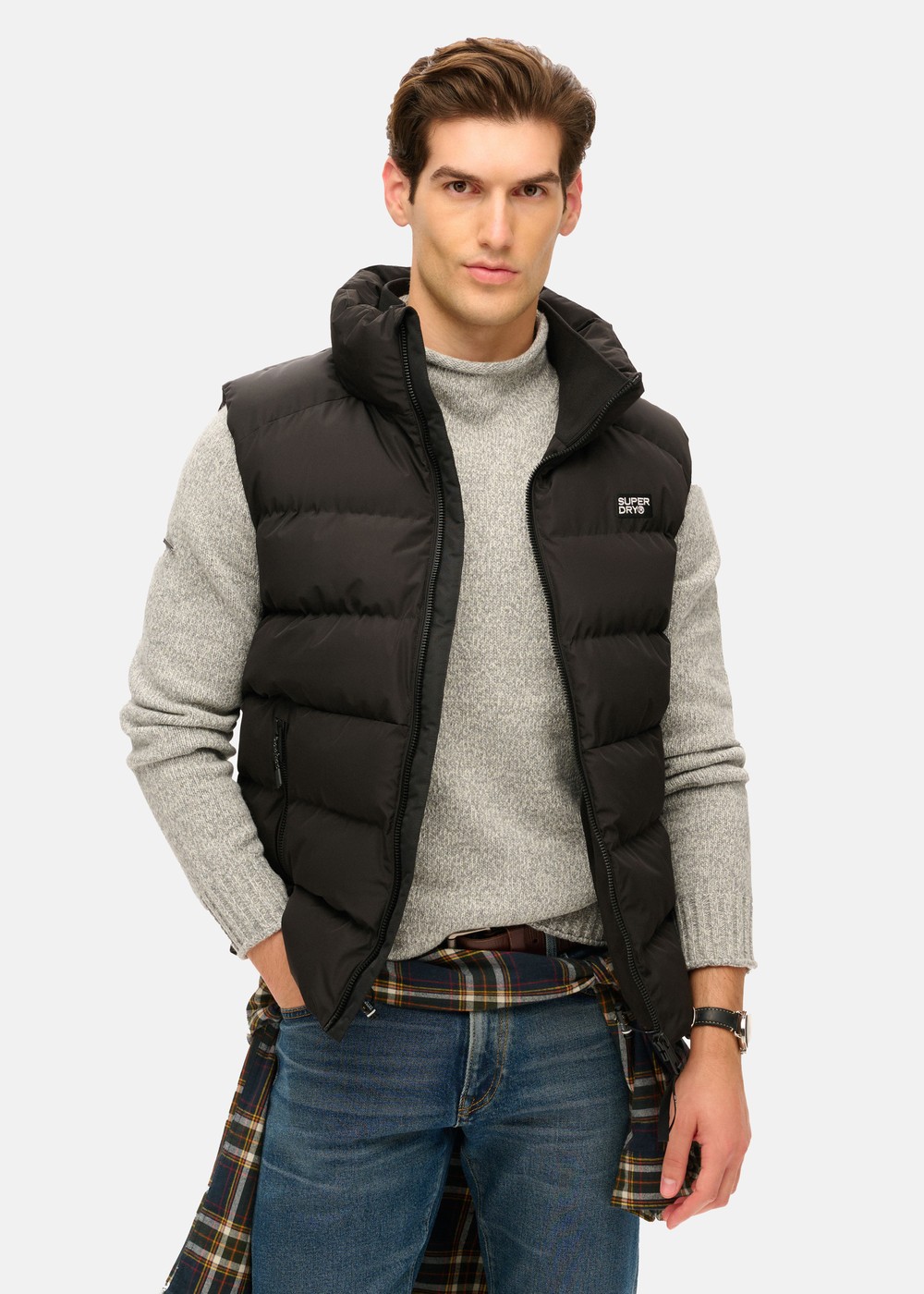 Sports Puffer Gilet, Black, Xl, Västar | Herr - Kläder - Jackor - Västar | Padelspecialisterna