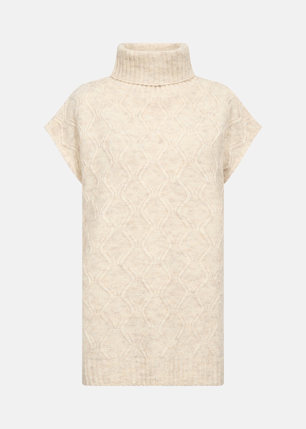 Sc-Irwin 4, Cream Melange, L-Xl, Stickat | Dam - Kläder - Tröjor - Stickat | Padelspecialisterna