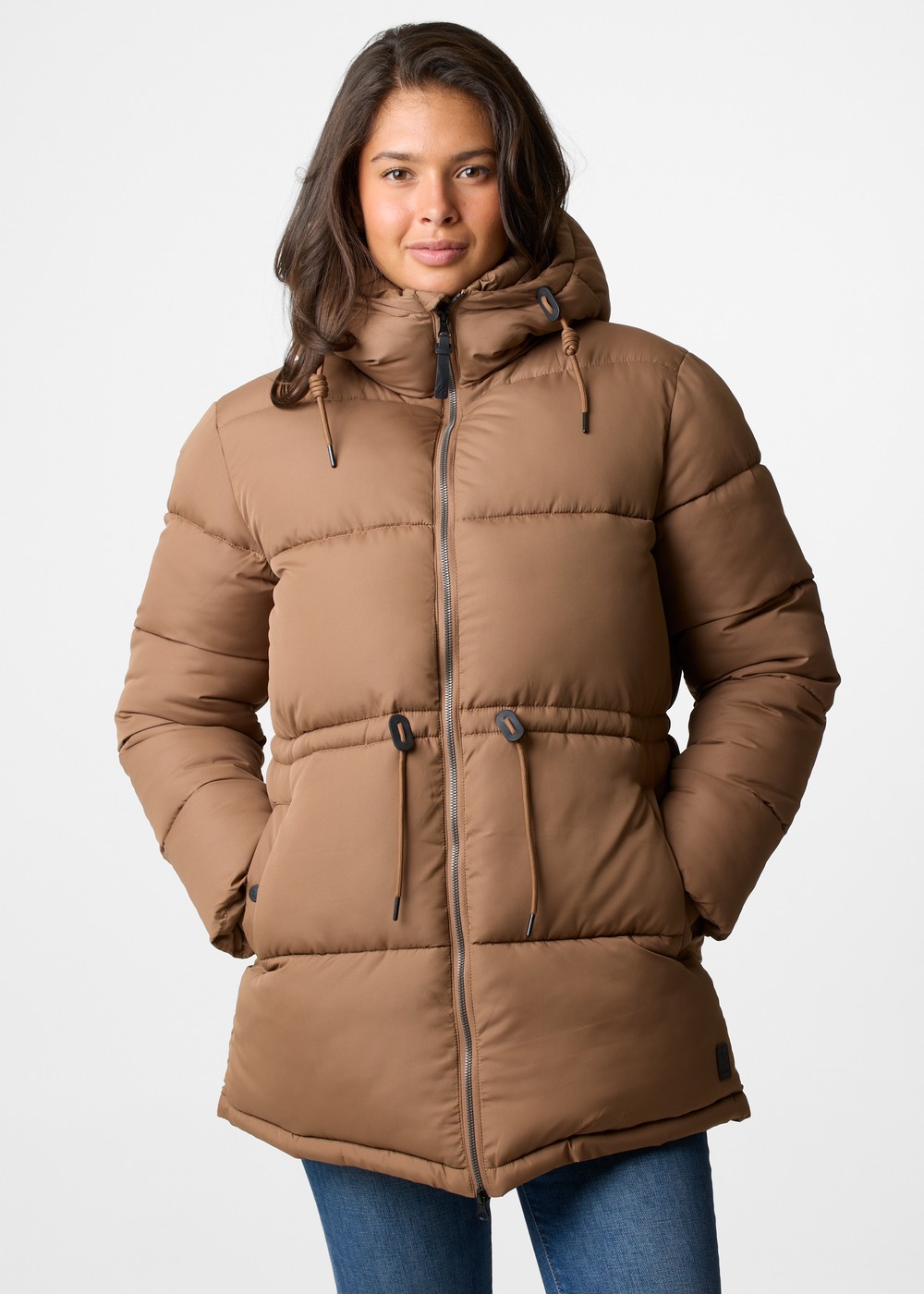 London Puffy Jacket W, Hazelnut, 34, Vinterjackor | Dam - Kläder - Jackor - Vinterjackor | Padelspecialisterna