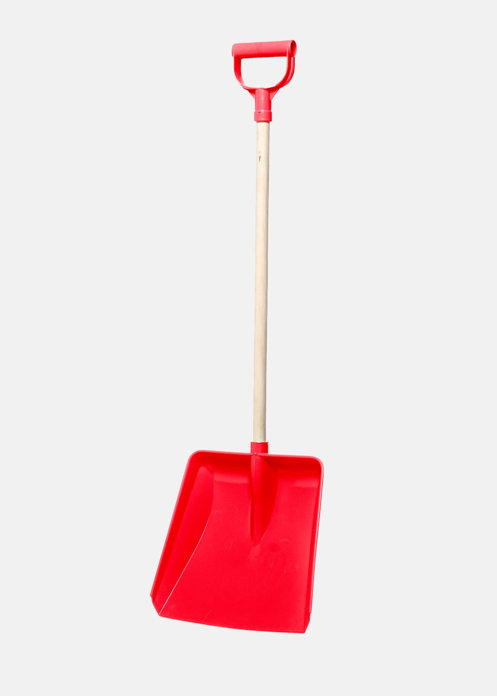 Snöspade Trähandtag, Röd, Röd, No Size, Vinterlek | Sport & aktivitet - Vinter & Snö - Vinterlek | Padelspecialisterna