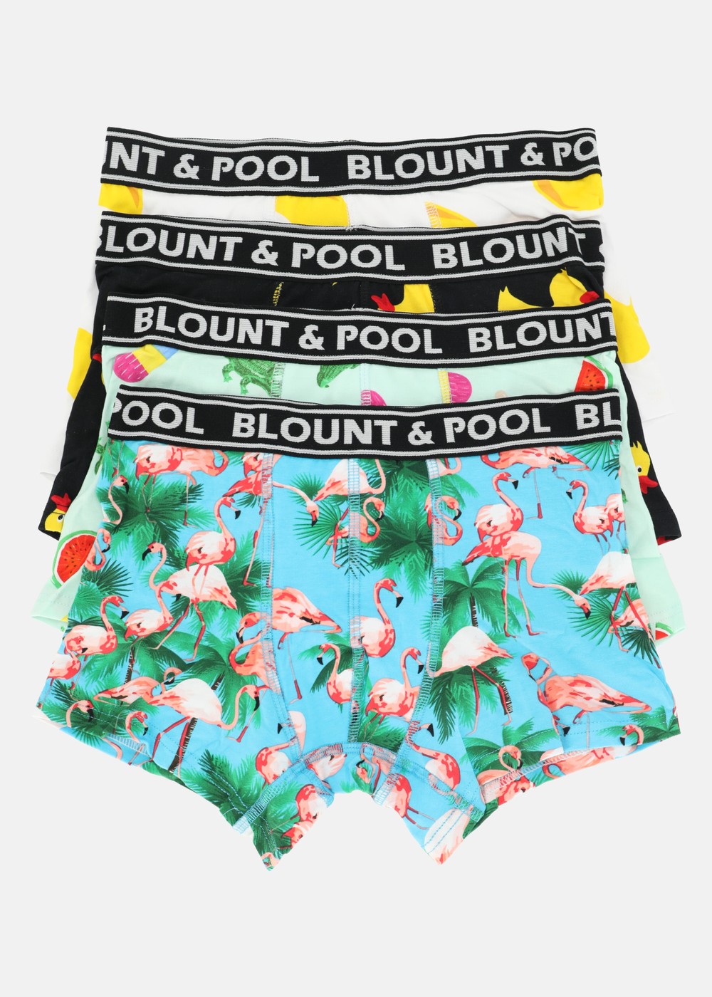 Boxer Shorts Jr 4-Pack, Black Yellow Duck, 158-164, Underkläder | Junior - Kläder - Underkläder | Padelspecialisterna