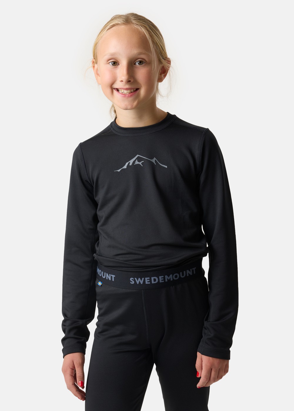 Thermal Warm Baselayer Set Jr, Black, 100, Bästsäljare | Junior - Bästsäljare | Padelspecialisterna
