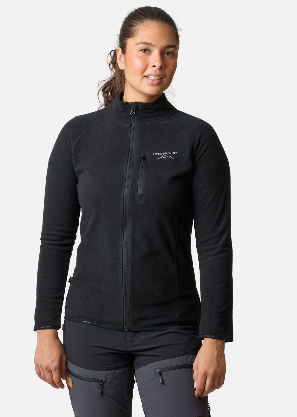 Geilo Fleece Full Zip Ii W, Black, 48, Tröjor | Dam - Aktivitet - Outdoorkläder - Tröjor | Padelspecialisterna