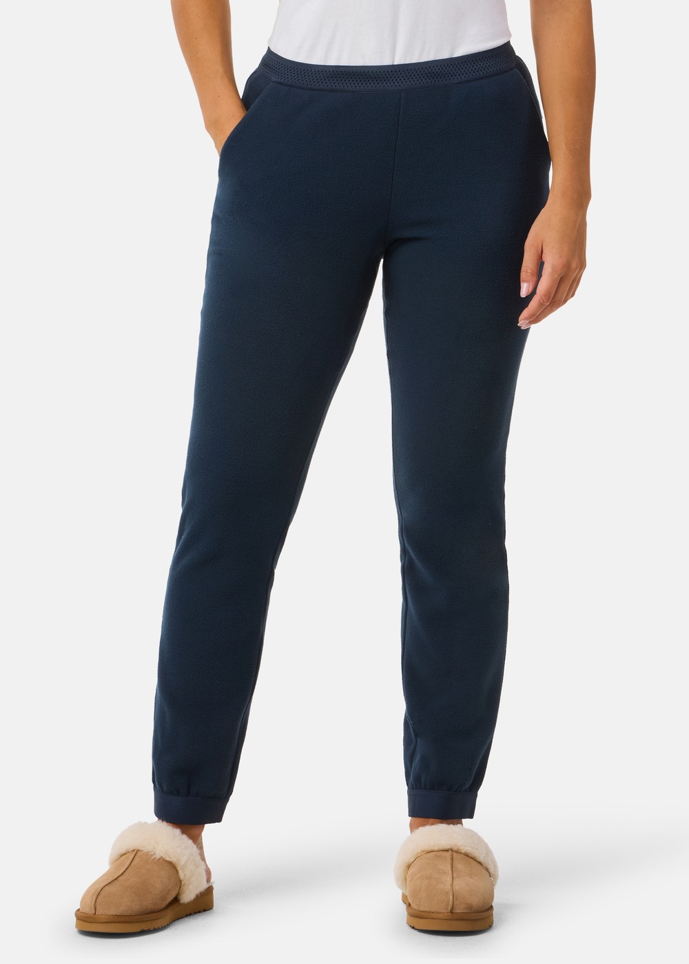 Geilo Fleece Pants Ii W, Navy, 48, Byxor | Dam - Kläder - Byxor | Padelspecialisterna