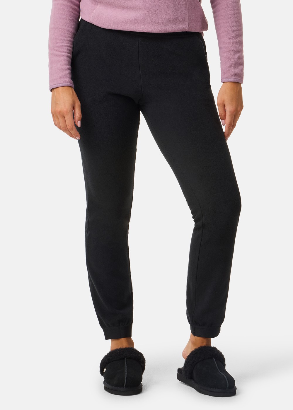 Geilo Fleece Pants Ii W, Black, 48, Byxor | Dam - Kläder - Byxor | Padelspecialisterna