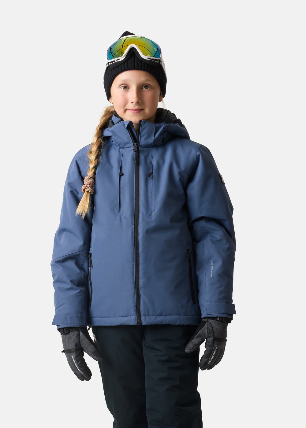 Cortina Ski Jacket Jr, Steel Blue, 130, Skidkläder | Sport & aktivitet - Sporter - Alpin skidåkning - Skidkläder | Padelspecialisterna