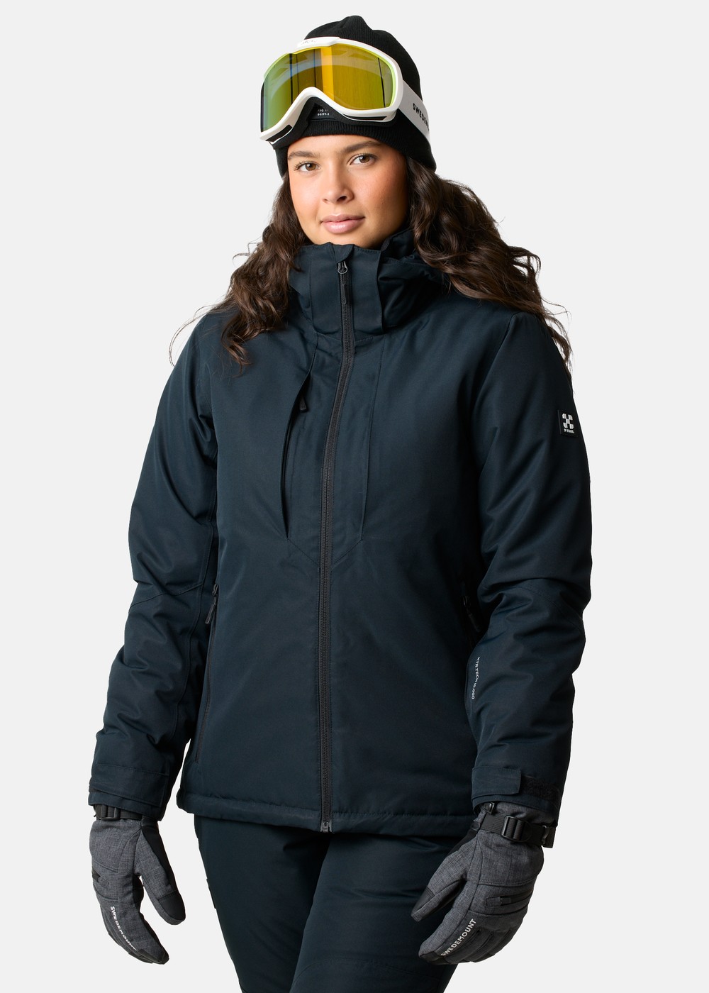 Cortina Ski Jacket W, Black, 44, Vinterjackor | Dam - Kläder - Jackor - Vinterjackor | Padelspecialisterna