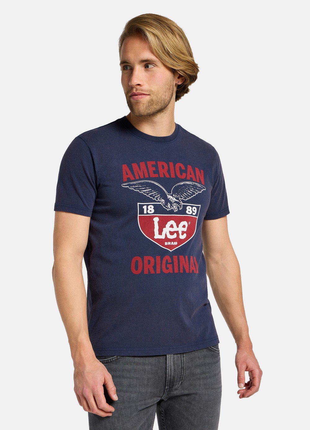 Ss_Frontier_Tee Mood_Indigo, Blue, M, T-Shirts | Herr - Kläder - T-shirts | Padelspecialisterna