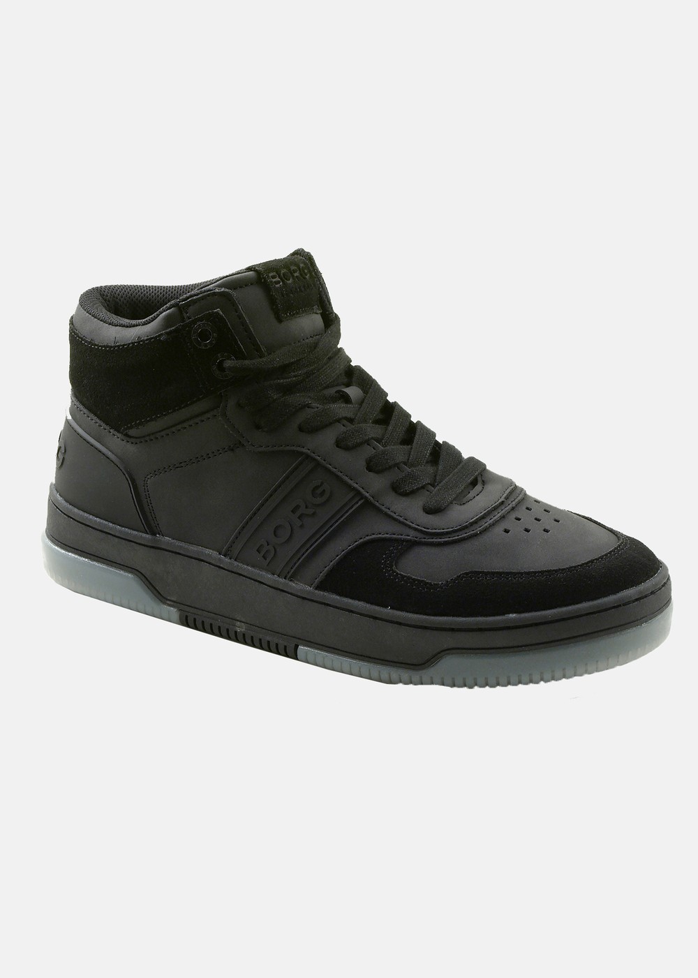 Produktfoto för Björn Borg Womens Mid Sneaker T2300 Bo Suede Vit, 36