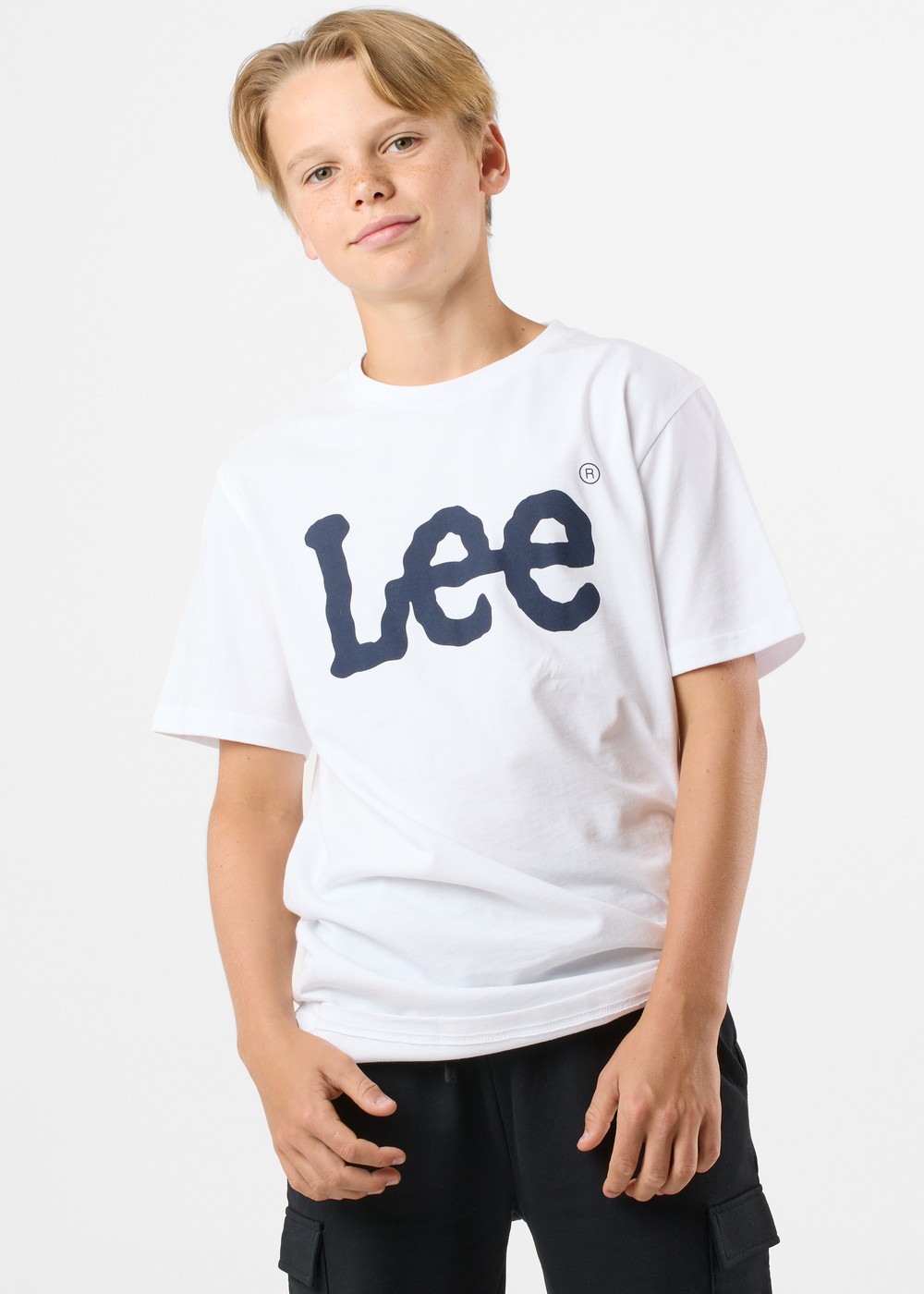 Wobbly Graphic T-Shirt, Bright White, 10-11, T-Shirts | Junior - Kläder - T-shirts | Padelspecialisterna