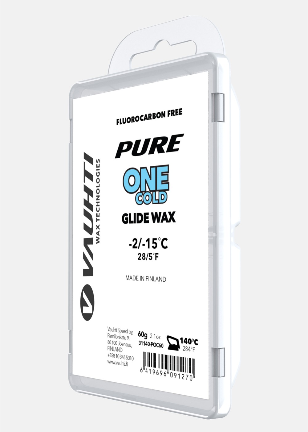 Pure One Cold, BlÄ, 60, Tillbehör | Sport & aktivitet - Sporter - LÀngdskidÄkning - Tillbehör | Padelspecialisterna