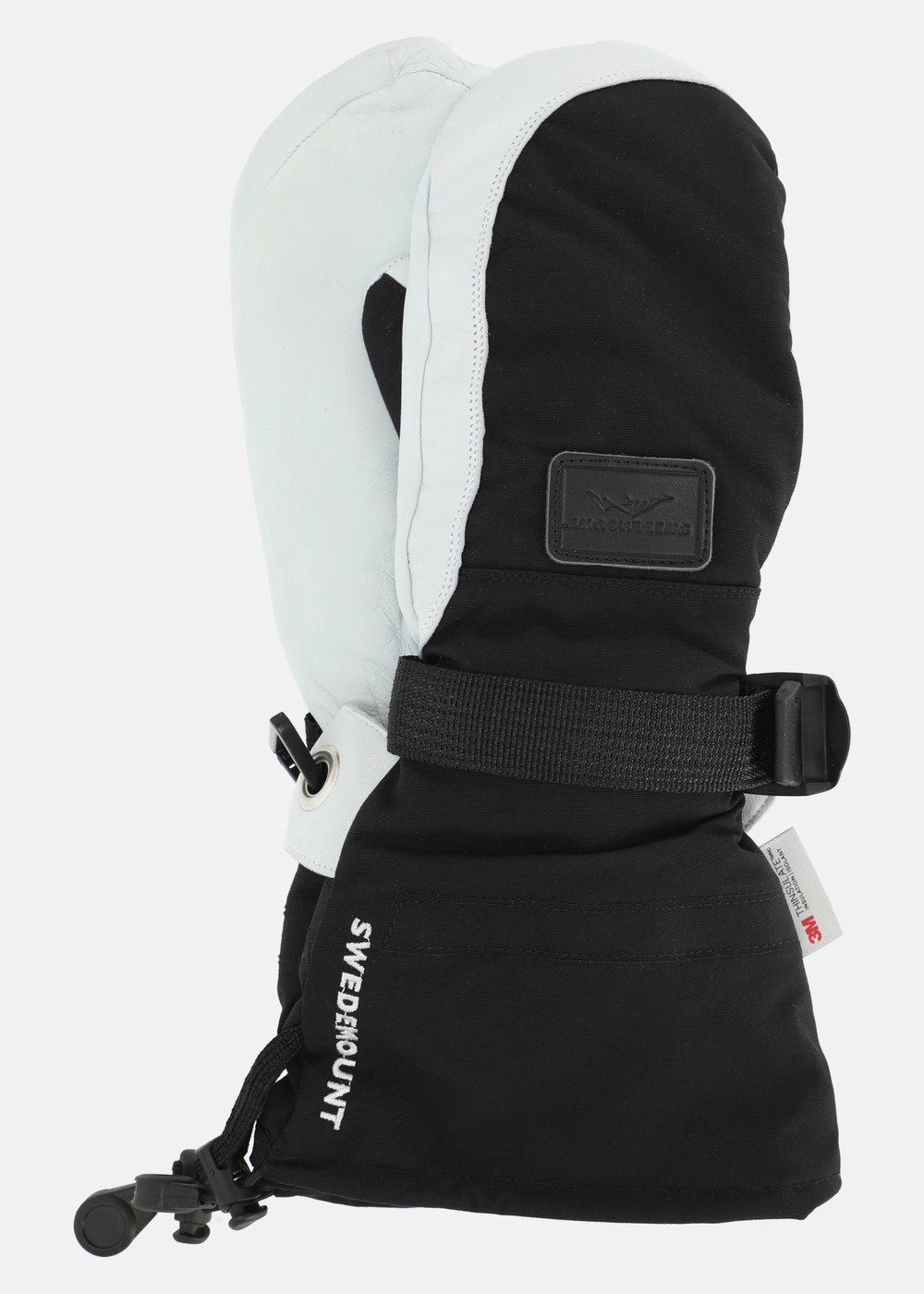 Lofoten Leather Mitten W, Black/White, S, Vantar | Dam - Accessoarer - Handskar & Vantar | Padelspecialisterna