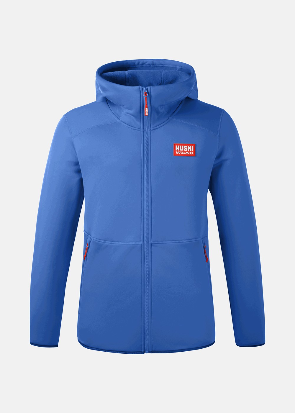 Jr Mid Hood Jacket, Azure Blue, 134, Jackor | Junior - Aktivitet - Outdoorkläder - Jackor | Padelspecialisterna