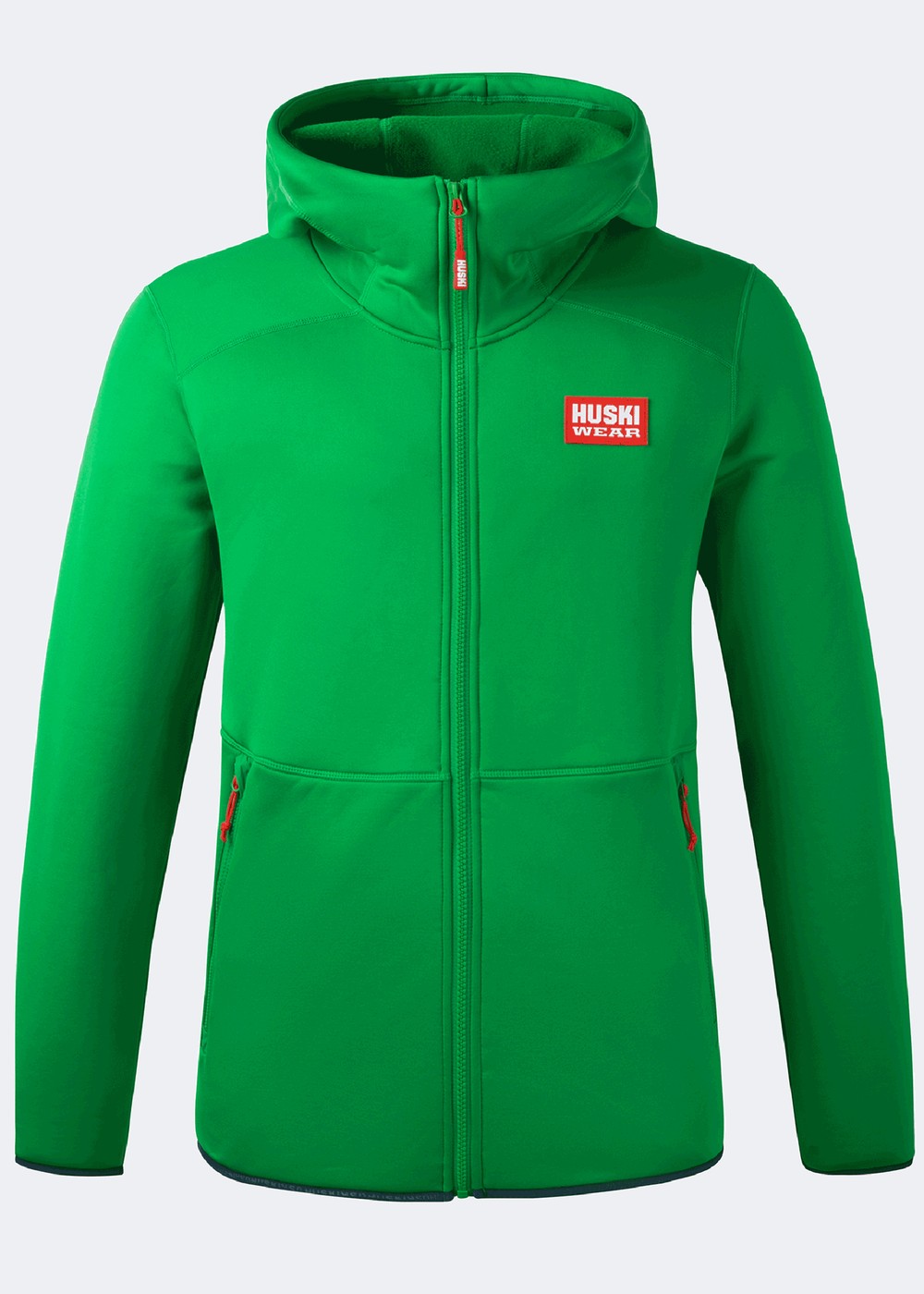 Jr Mid Hood Jacket, Race Green, 158, Jackor | Junior - Aktivitet - Outdoorkläder - Jackor | Padelspecialisterna