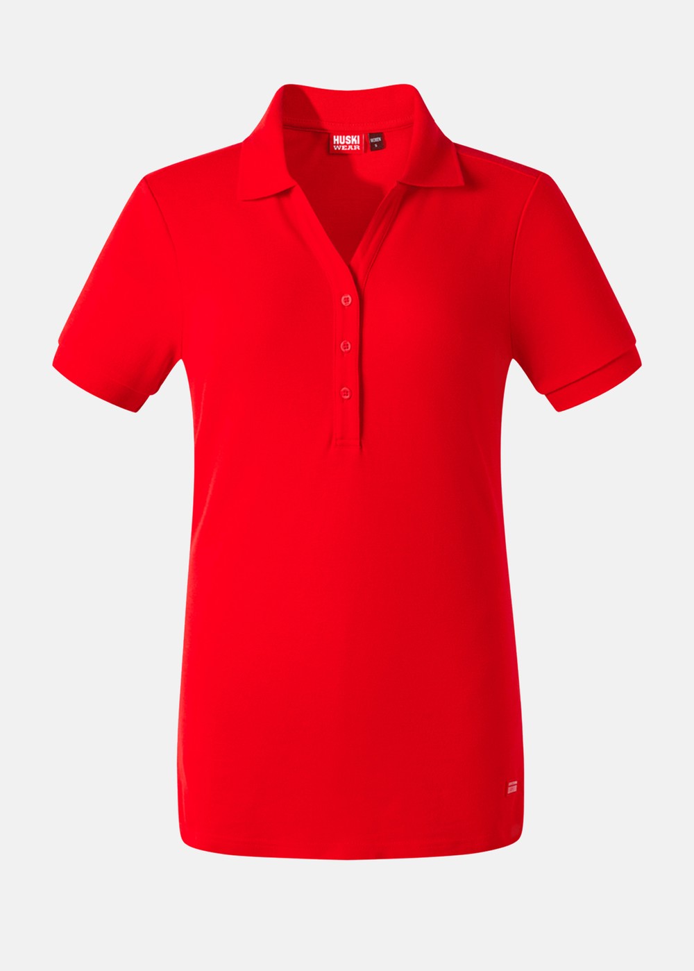 W Shore Pique Polo, Huski Red, Xs, Skjortor | Dam - Kläder - Piketröjor & Skjortor | Padelspecialisterna