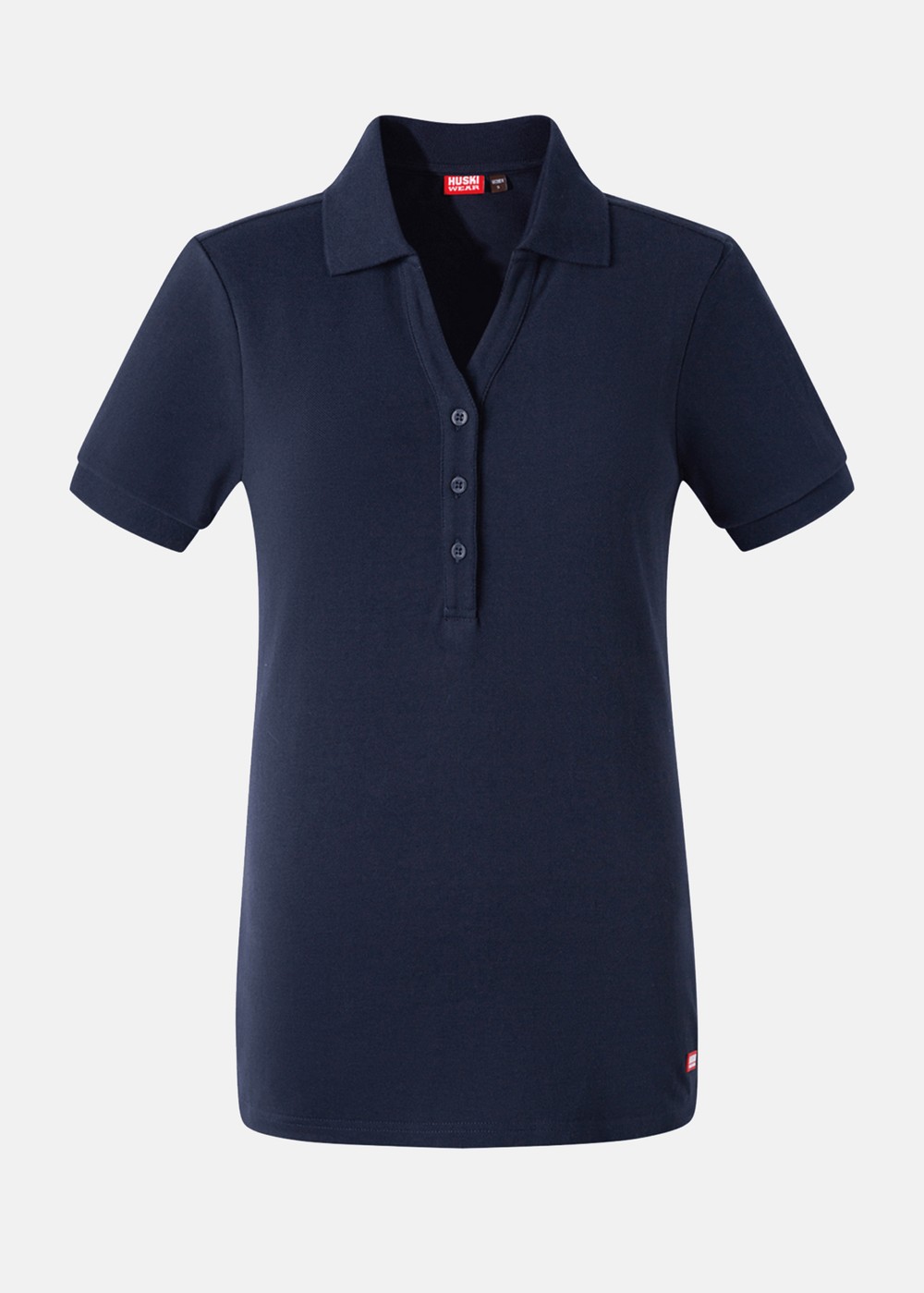 W Shore Pique Polo, Navy Blue, S, Skjortor | Dam - Kläder - Piketröjor & Skjortor | Padelspecialisterna