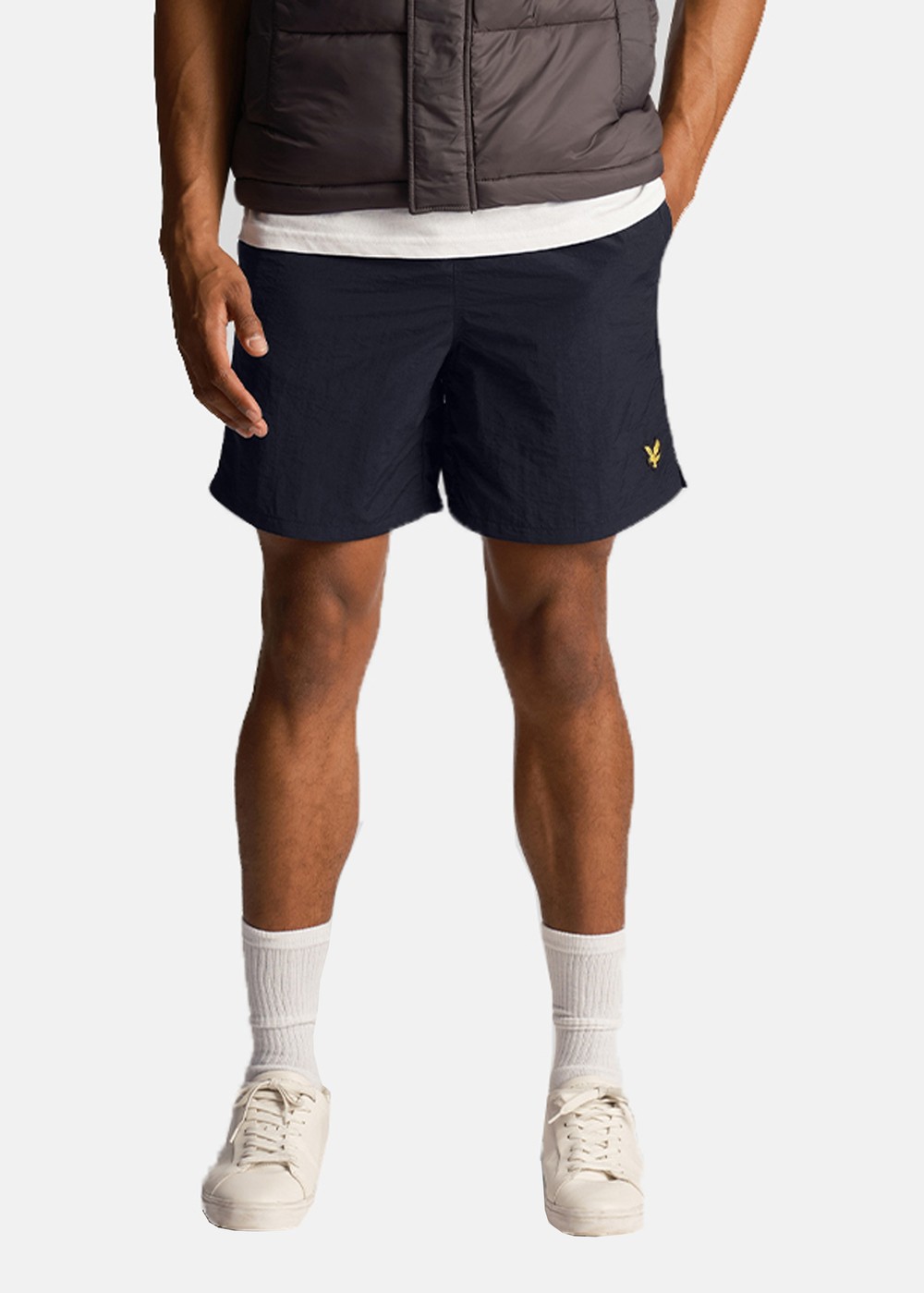 Plain Swimshort, Dark Navy, S, Badbyxor | Herr - Kläder - Badkläder - Badbyxor | Padelspecialisterna