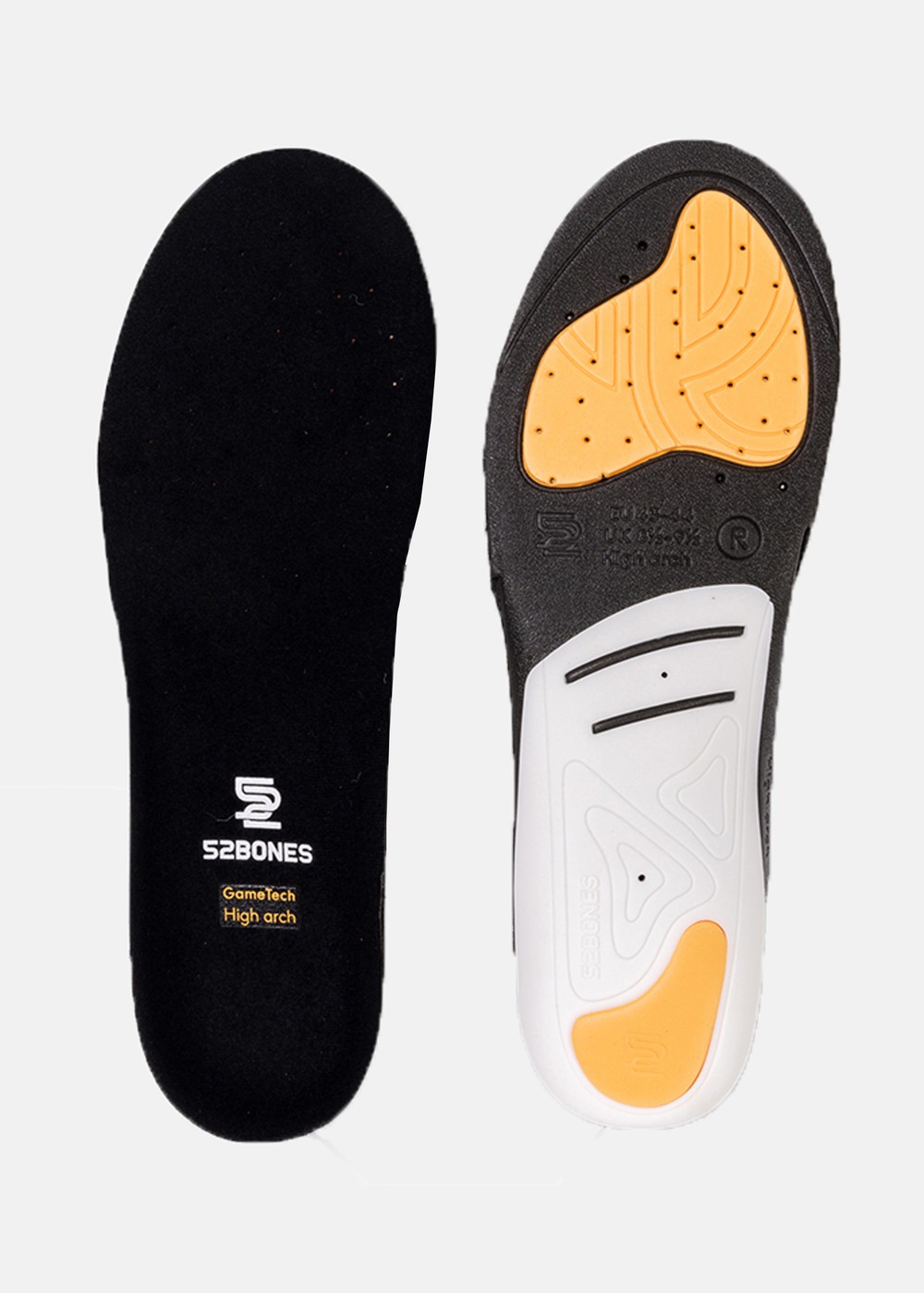 Gametech, Black High Support, 39-40, Sulor | Dam - Skor - Tillbehör skor - Sulor | Padelspecialisterna