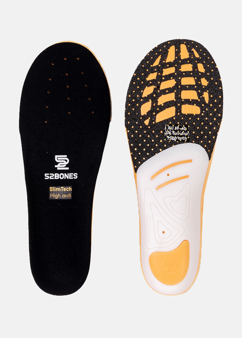 Slimtech, Black High Support, 47-48, Sulor | Dam - Skor - Tillbehör skor - Sulor | Padelspecialisterna