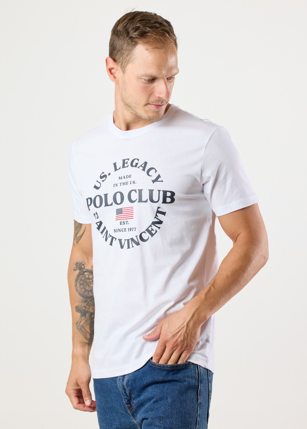 Dallas Tee, White, Xl, T-Shirts | Herr - Kläder - T-shirts | Padelspecialisterna