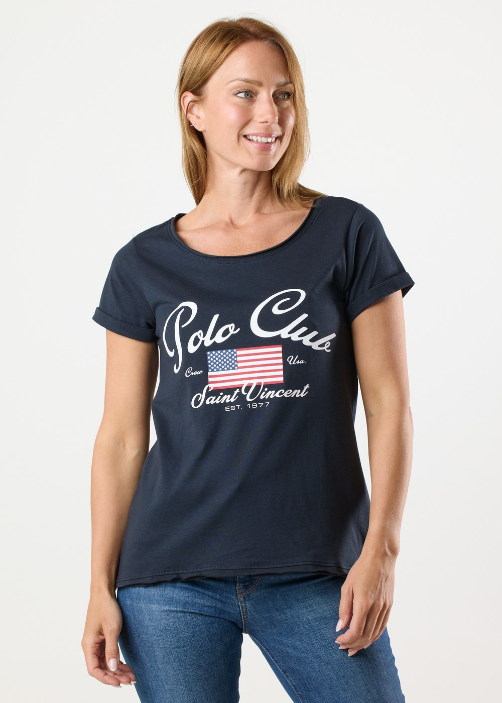 Antonia Tee W, Navy, Xs, T-Shirts | Dam - Kläder - T-shirts | Padelspecialisterna