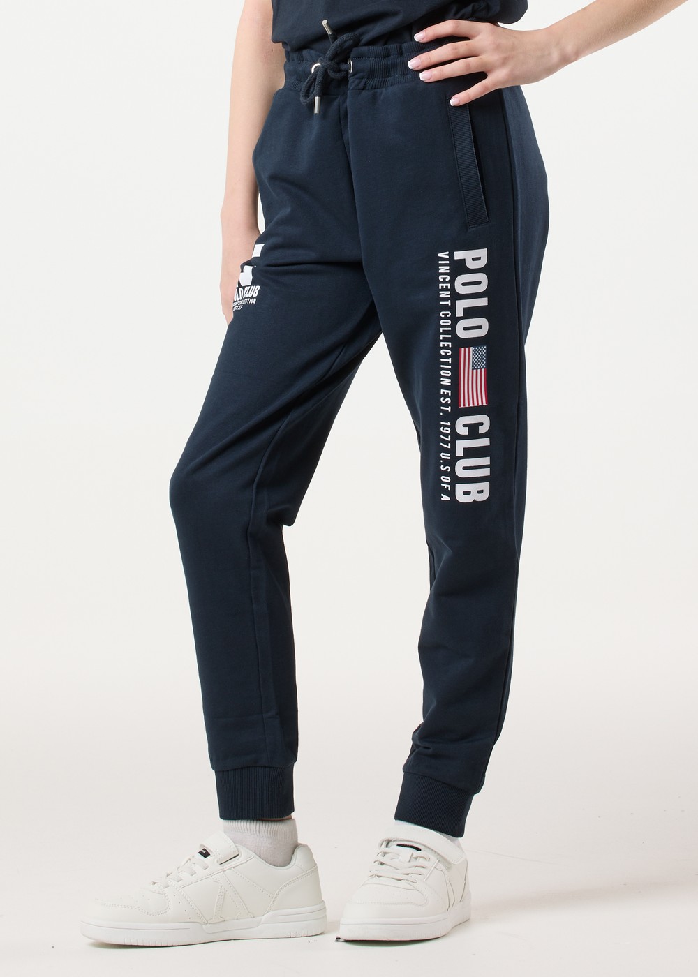 San Diego Sweat Pants Jr, Navy, 98/104, Vardagsbyxor | Junior - Kläder - Byxor - Vardagsbyxor | Padelspecialisterna