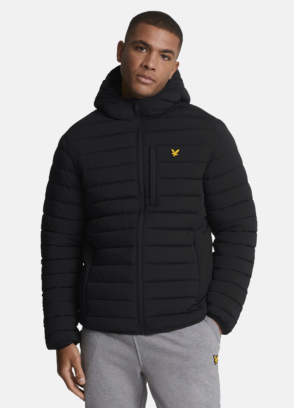 Stretch Lightweight Quilted Ja, Jet Black, 2xl, Höstjackor | Herr - Kläder - Jackor - Höstjackor | Padelspecialisterna