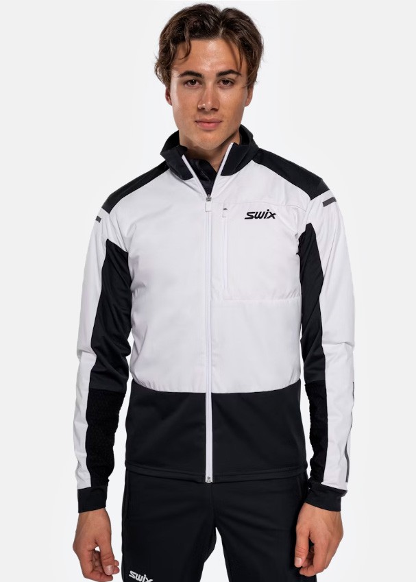 Dynamic Jacket M, Bright White/Black, S, Längdskidjackor | Herr - Kläder - Jackor - Längdskidjackor | Padelspecialisterna