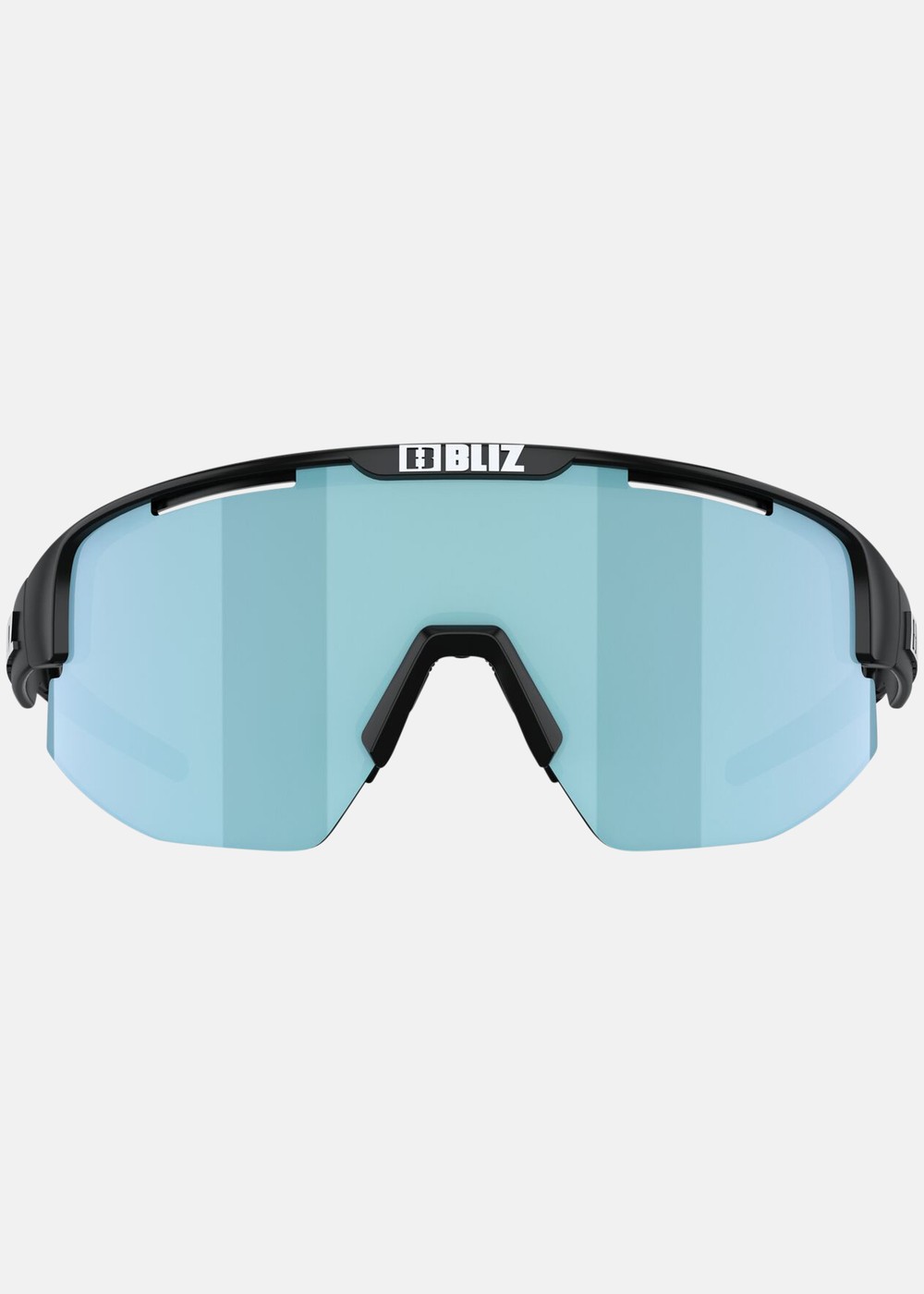 Matrix, Matte Black / Smoke W Ice Blue, Onesize, Solglasögon | Sport & aktivitet - Sporter - Löpning - Solglasögon | Padelspecialisterna