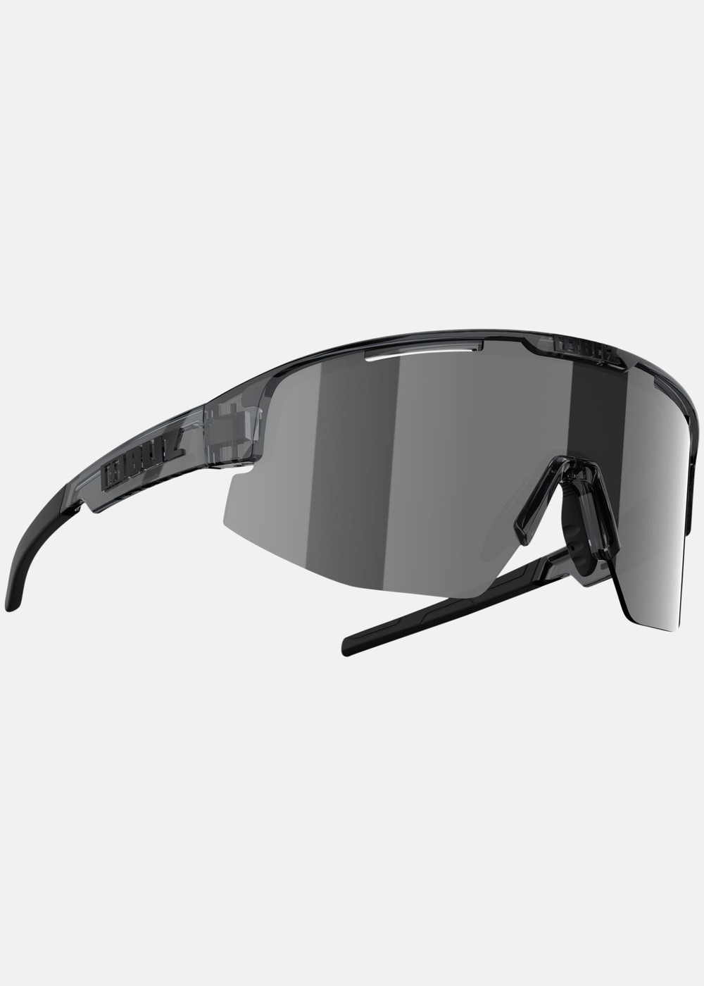 Matrix Small, Crystal Black / Smoke W Silver, Onesize, Solglasögon | Sport & aktivitet - Sporter - Löpning - Solglasögon | Padelspecialisterna