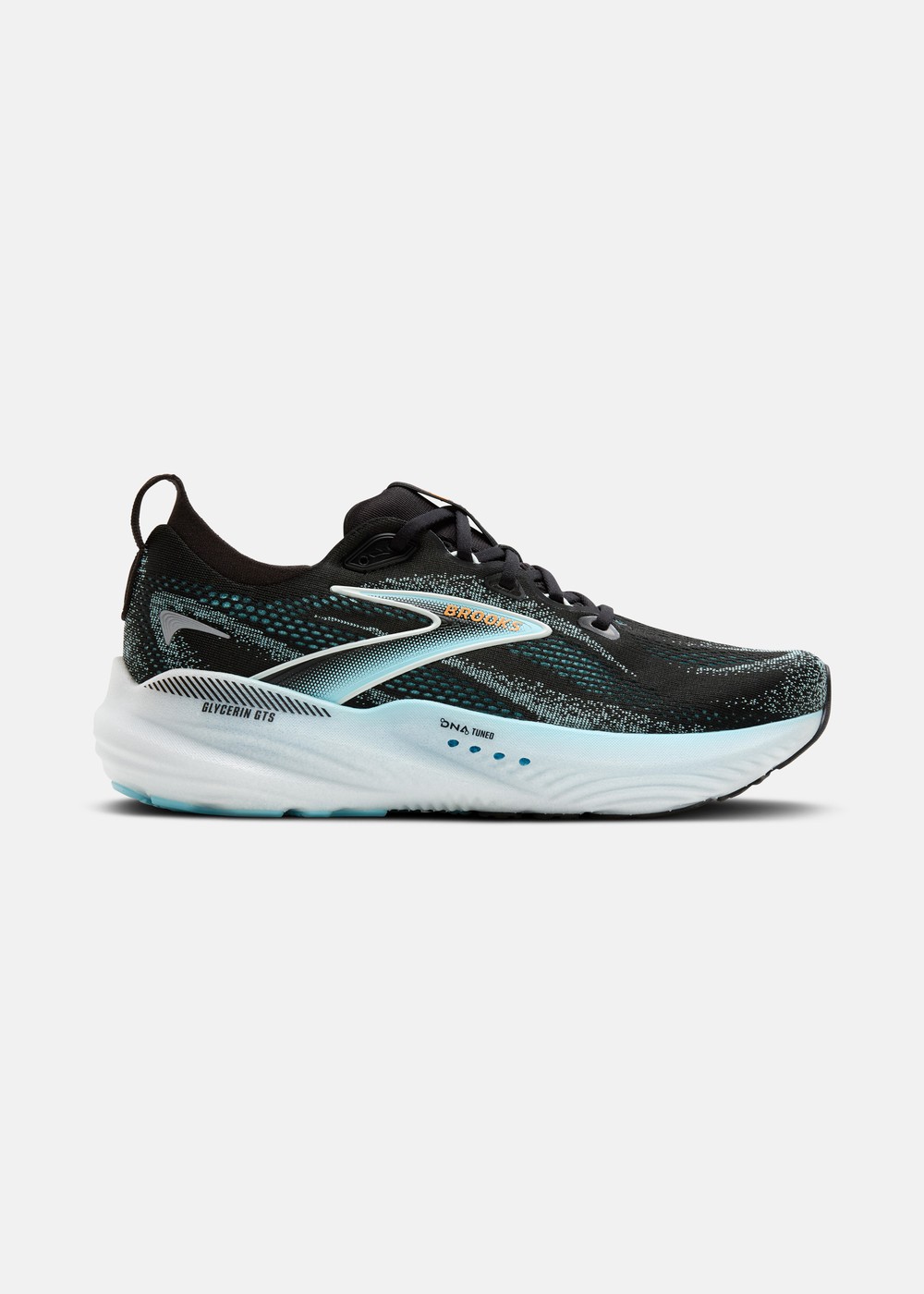 Glycerin Gts 22, Black/Atomizer/Blazing Orange, 44.5 (Us 10.5), Löparskor | Skor - Träningsskor - Löparskor | Padelspecialisterna